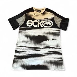 Ecko Unlimited Black and White Crewneck Tee NWT Size SMALL
